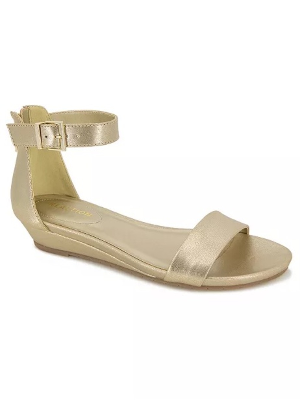 โฅ๏ธโฅ๏ธ Kenneth Cole Reaction Women's Great Viber Sandals - Soft Gold